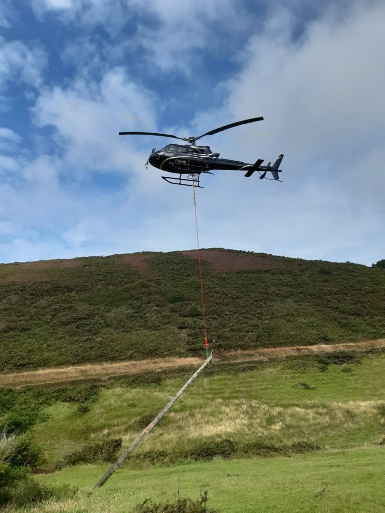 Héliportage ENEDIS