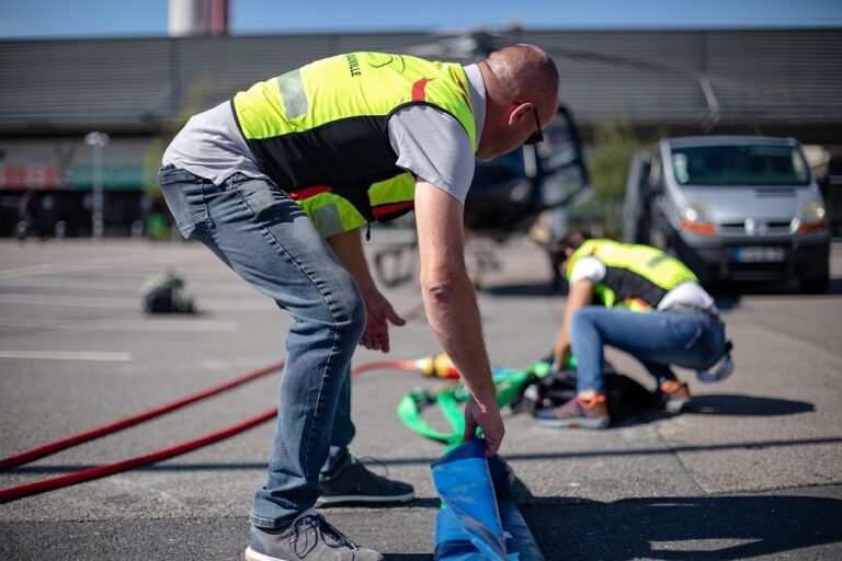 Préparation personnel sol