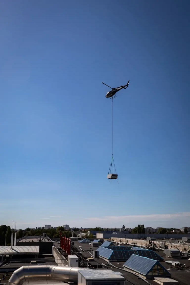 héliportage RoofTop 1000kg